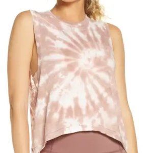 Free People FP Movement Love Tie Dye Tank, Taupe